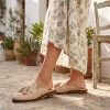 Klapki damskie Wonders A-4610 TALLA BEIG