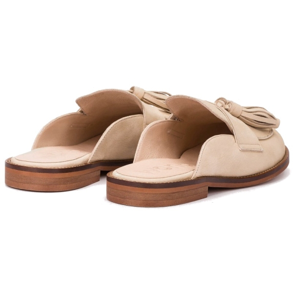 Klapki damskie Wonders A-4610 TALLA BEIG