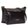 Wonders WB-56007 SERPIENTE NEGRO torebka damska czarna